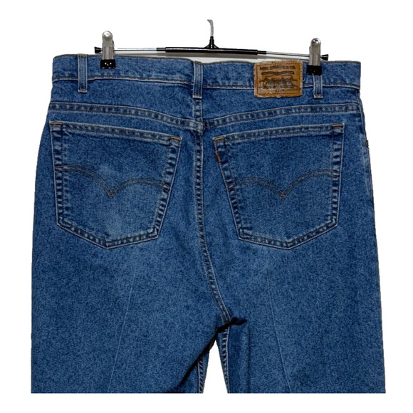 Vintage Levis 540 Y2K Jeans Mens 38X32 Relaxed Medium Wash Workwear 1999 - Picture 6 of 10